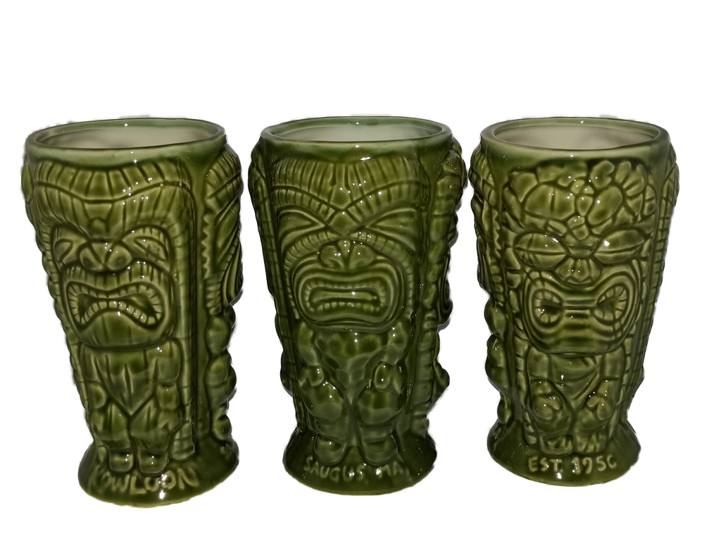 Kowloon 3-Faced Tiki Mug
